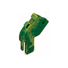 WAGO 769-512/000-016 1-way Base Module/End Plate Angled 1-pole Grn...