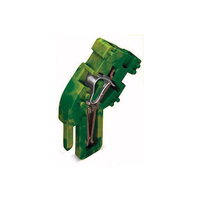 WAGO 769-515/000-016 1-conductor End Module Angled 1-pole Grn-yellow