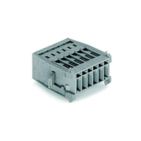 WAGO 769-602/005-000 Female X-COM-SYSTEM 2P 5mm Snap-in Flange Lon...
