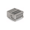 WAGO 769-603/005-000 Female X-COM-SYSTEM 3P 5mm Snap-in Flange Lon...