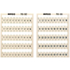 WAGO 793-4501 WMB Multiple Marking System Plain for Terminal Block...