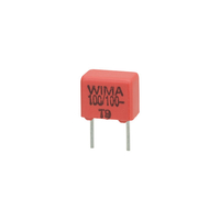 Wima FKP2D001001D00KS FKP2 100pF ±10% 100V Radial Polypropylene Ca...