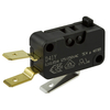 ZF D413-V3AA Microswitch SPDT 0.1A Std. Force,  Button,  Q.C. Dog-leg