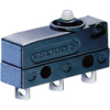 ZF DC2C-L1AA Microswitch SPDT 10A 250V AC,  Button,  Q.C.,  IP67