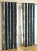 Duck egg Wisteria Curtain,  duck egg