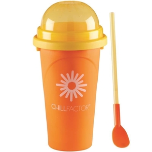 ChillFactor Squeeze Cup Slushy Maker Tutti Fruity - Orange