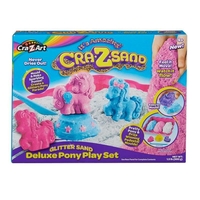 Cra-Z-Sand Deluxe Glitter Pony Play Se