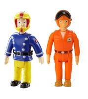 Fireman Sam 2 Figure Pack - Quad Bike Sam & Tom Thomas