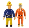 Fireman Sam 2 Figure Pack - Sam & Tom with Glasses
