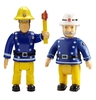 Fireman Sam 2 Figure Pack - Sam with Axe & Officer Steele