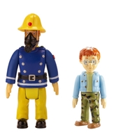 Fireman Sam 2 Figure Pack - Sam with Mask & Norman