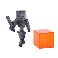 Minecraft 3 in Figure - Wither Skeleton