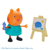 Peppa Pig Figure & Accessory - Artist Candy with Easel