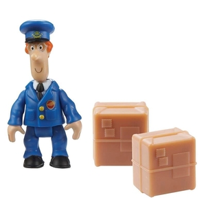 Postman Pat Figure & Accessory - SDS Pat and 2 Parcels