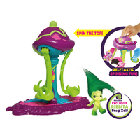 The Zelfs Toadstool Twirl & Swing Play Set