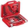 USAG Assortment with Hexagonal Sockets and Combination Wrenches in Modular Box (82pcs)