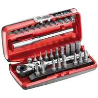 USAG Mini 31 Piece Bit & Ratchet Set - 1/4" Drive