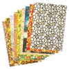 A4 Patterned Card - 40 sheets of graphic nature craft papers that are great for collage & display. 20 assorted designs. Size 215mm x 280mm. 145gsm.