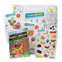 Baker Ross Bugs Craft-it! BOX (Each) Fun & Educational Crafts With Activity Book