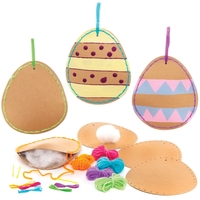 Design Your Own Easter Egg Sewing Decoration Kits (Pack of 5)