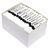 Dry Wipe Pens - 10 Black Fine Whiteboard Pens. Line width 0.7mm.
