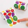 Fruit Sticker Rolls Value Pack (Pack of 600) Stickers
