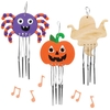 Halloween Wooden Windchimes (Pack of 4) Halloween Crafts