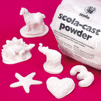 Plaster of Paris - 3kg Bag of Fine Casting Powder for modelling. Sets in 40 minutes.