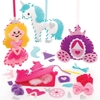Princess Sewing Kits (Pack of 4) Sewing & Weaving Craft Kits