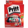 Pritt Sticks - 5 x 43g glue sticks for use on paper and card. Non-toxic,  solvent and acid free. Smooth & even application - no wrinkling.
