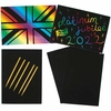 Scratch Art Platinum Jubilee Doodle Sheets (Pack of 8)