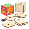 Wooden Coin Bank Kits (Pack of 3) Decoration Craft Kits