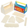Wooden Toolbox Desk Tidy Kits (Pack of 3) Craft Storage