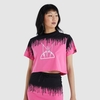 Froda Cropped Tee Pink