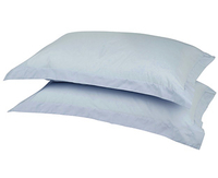 200-Thread Count Percale Oxford Pillowcases,  Pair