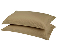 200-Thread Count Percale Oxford Pillowcases,  Pair