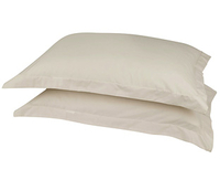 200-Thread Count Percale Oxford Pillowcases,  Pair