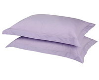 200-Thread Count Percale Oxford Pillowcases,  Pair