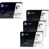1 Full Set of HP 652A (CF320A) Black and 1 x Colour Set 654A C/M/Y (Original) Toner Cartridges (4 Pack)