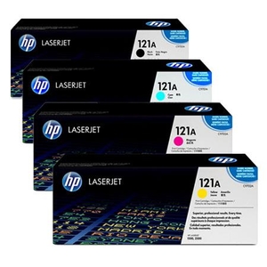 1 Full Set of HP C9700A and 1 x Colour Set 01-03A C/M/Y (Original) Toner Cartridges