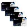 1 Full Set of HP C9720A and 1 x Colour Set C9721-3A C/M/Y (Original) Toner Cartridges (4 Pack)