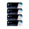 1 Full Set of HP CB540A and 1 x Colour Set CB541-3A C/M/Y (Original) Toner Cartridges (4 Pack)