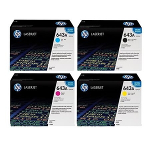 1 Full Set of HP Q6460A and 1 x Colour Set Q6461A-3A C/M/Y (Original) Toner Cartridges