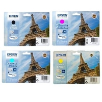 1 x Epson T7021 Black and x 1 Epson T7022-24 Colour Original Cartridges (4 Pack)