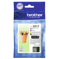 Brother LC3217VAL BK/C/M/Y Original Multipack Ink Cartridges
