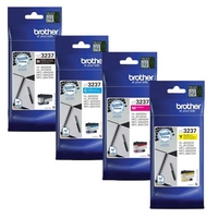 Brother LC3237BK/Y Full Set Standard Capacity Original Inks (4 Pack)