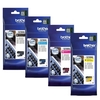 Brother LC3239XLBK/Y Full Set High Capacity Original Inks (4 Pack)
