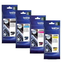 Brother LC3239XLBK/Y Full Set High Capacity Original Inks (4 Pack)