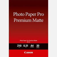 Canon PM-101 Premium A4 Matte Photo Paper 20 sheets - 8657B005