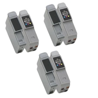 Compatible Multipack Canon BCI-21K/C 3 Full Sets Ink Cartridges (6 Pack)